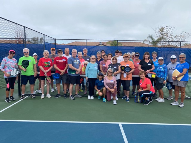 Pickleball Group Picture