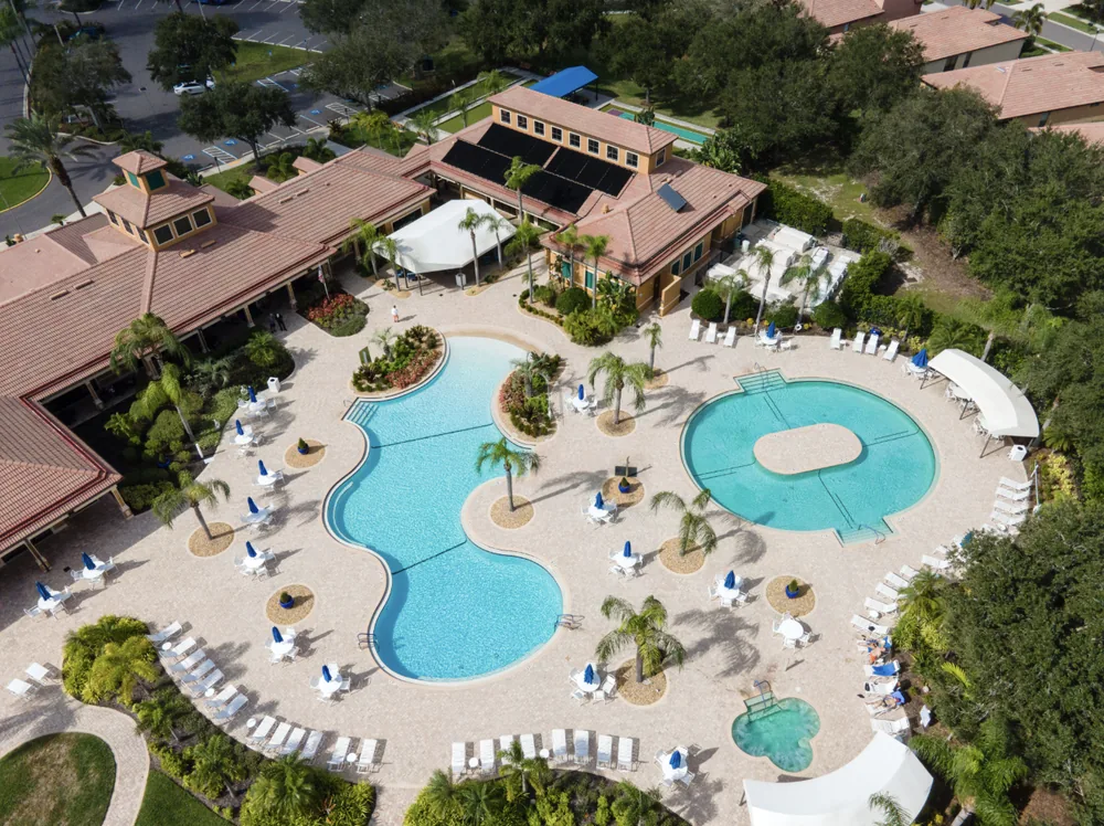 Southshore Falls lagoon-style pool