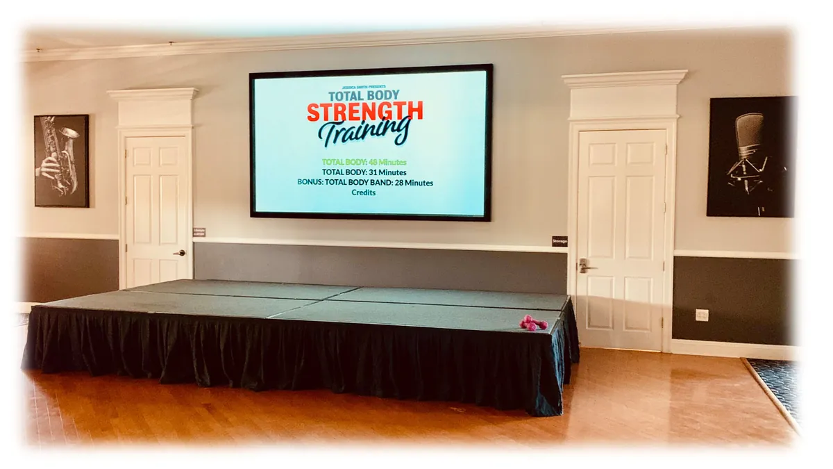 Strength fitness class